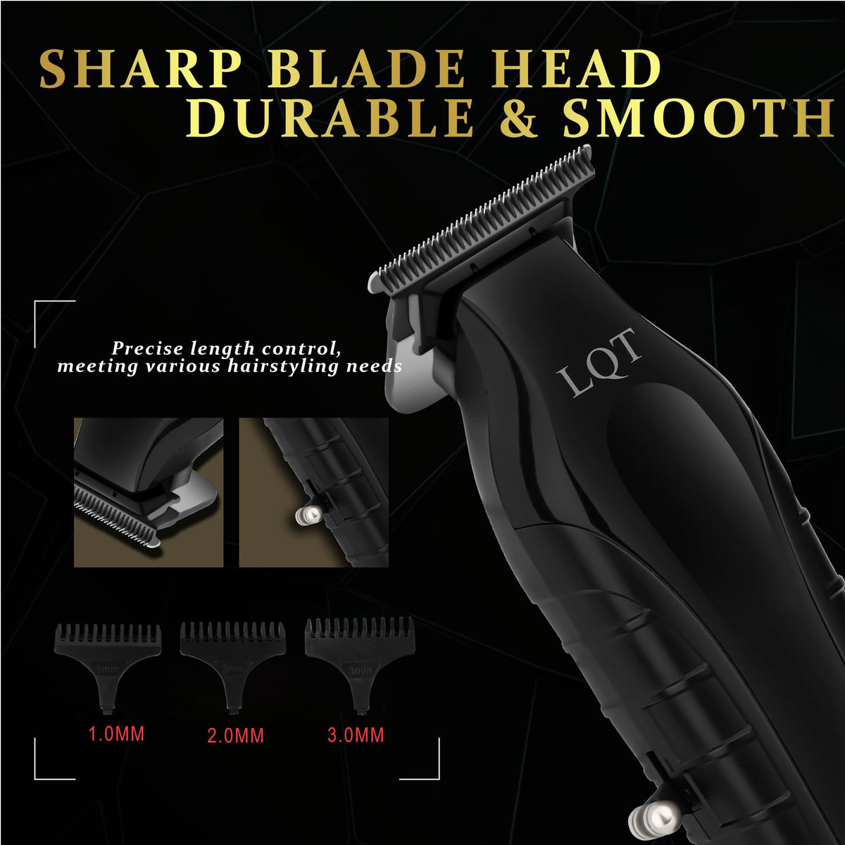 LQT 902 grooming kit with accessories enables complete at-home styling