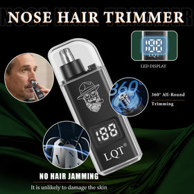 LQT barber cape and cleaning tools included