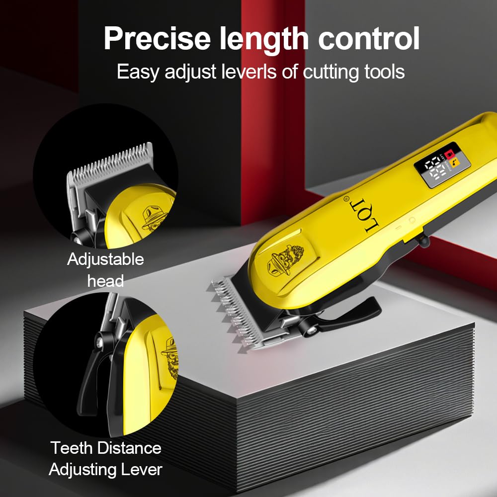 LQT ergonomic metal body and non-slip grip offer confident control.