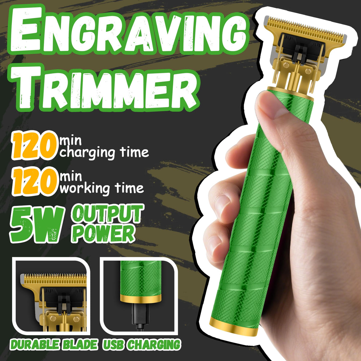 LQT IPX6 waterproof shaver allows safe wet and dry cleaning