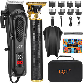 LQT clippers with LED display for precise battery status.