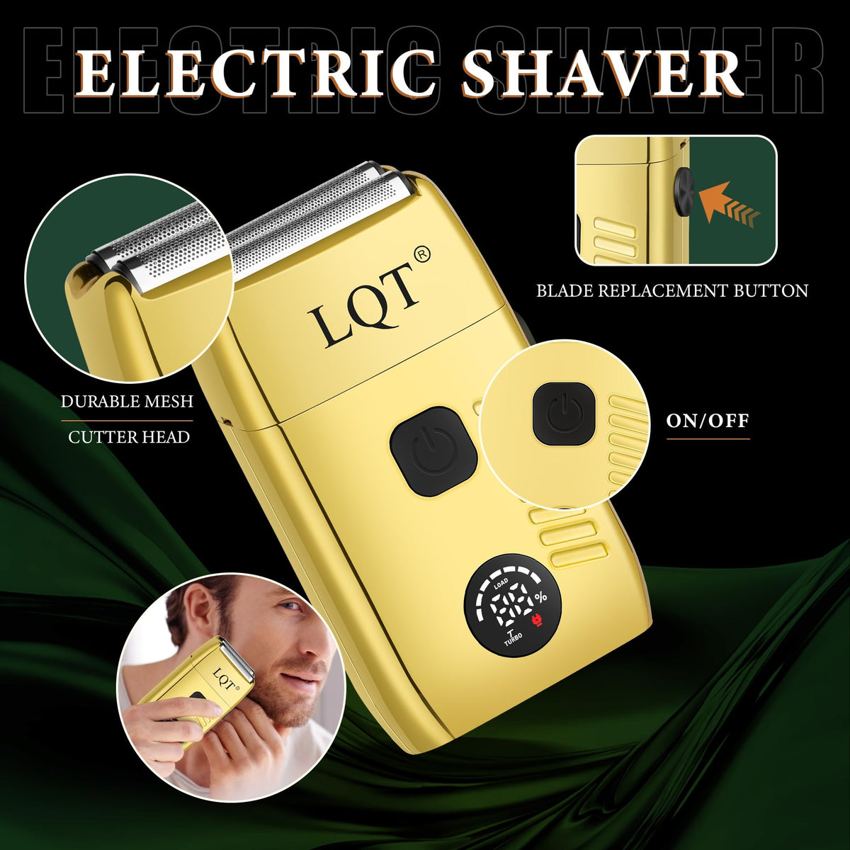 LQT all-in-one set supports hair, beard, and body grooming