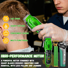 LQT clipper with transparent design highlighting ergonomic grip and modern styling