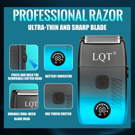 LQT USB charging cables included for flexible power anywhere.