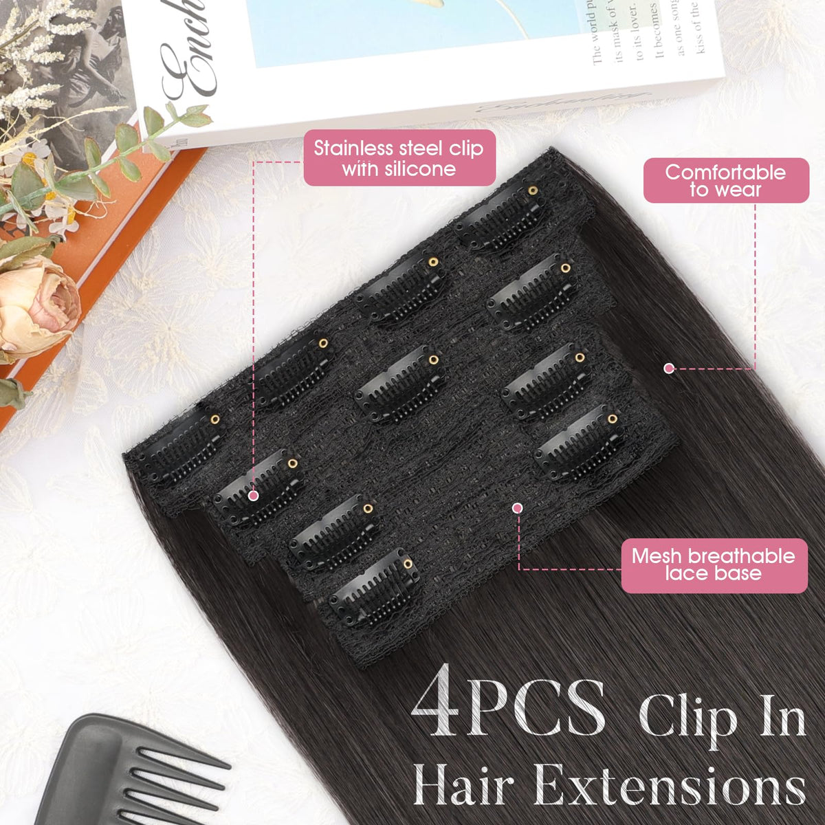 LRSICAL color options offer natural-looking hues to match styles.