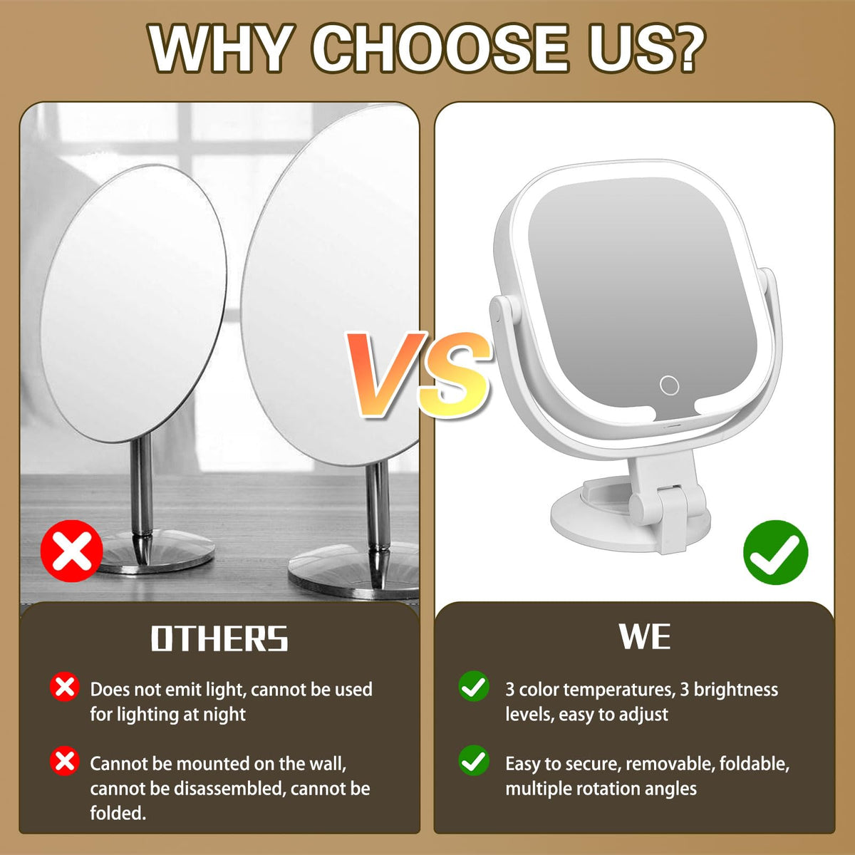 LSNDRG portable cordless design is travel-friendly for on-the-go touch-ups.