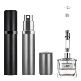 LTBL 2PCS travel bottles in compact 5ml size for on-the-go fragrance.