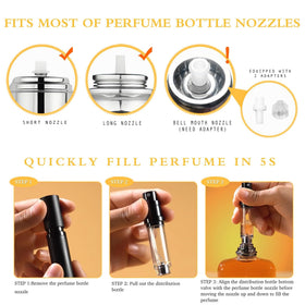 LTBL nano-mist spray head delivers fine fragrance atomization.