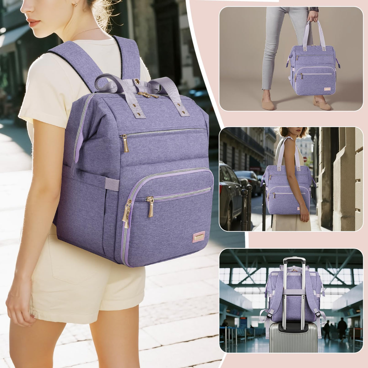 LTINVECK Anti-theft pocket, secure storage during travel.