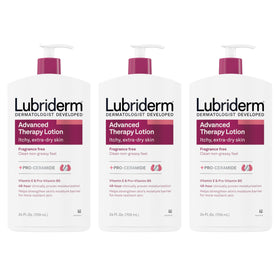 Lubriderm Advanced Therapy bottle front view for extra-dry skin