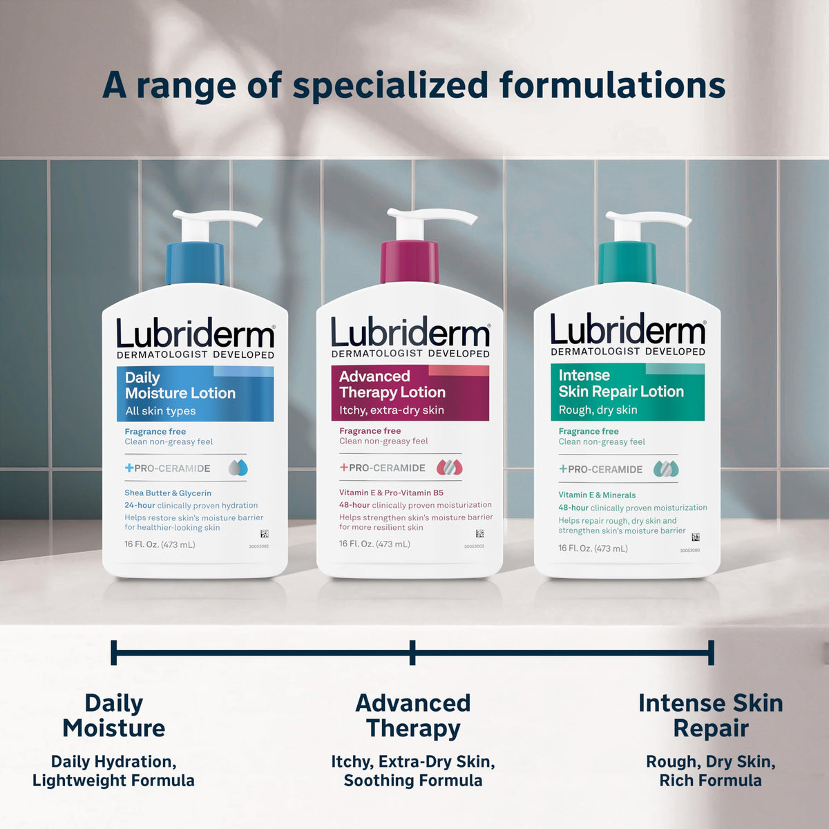 Lubriderm Advanced Therapy moisturized skin after application