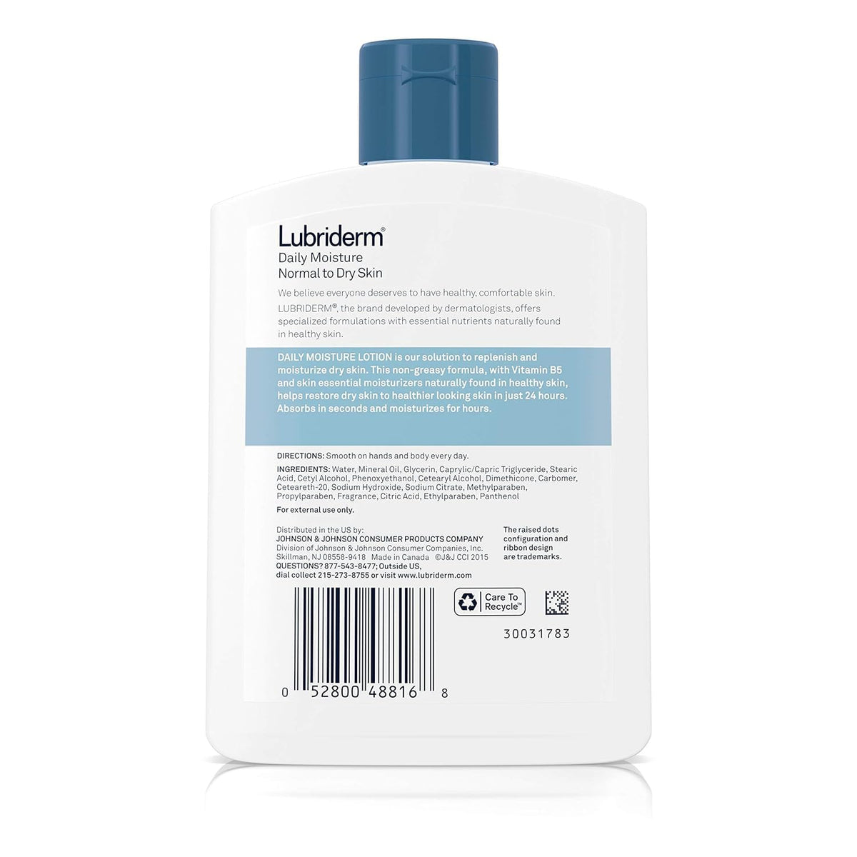 Unboxing Lubriderm Daily Moisture Lotion set package.