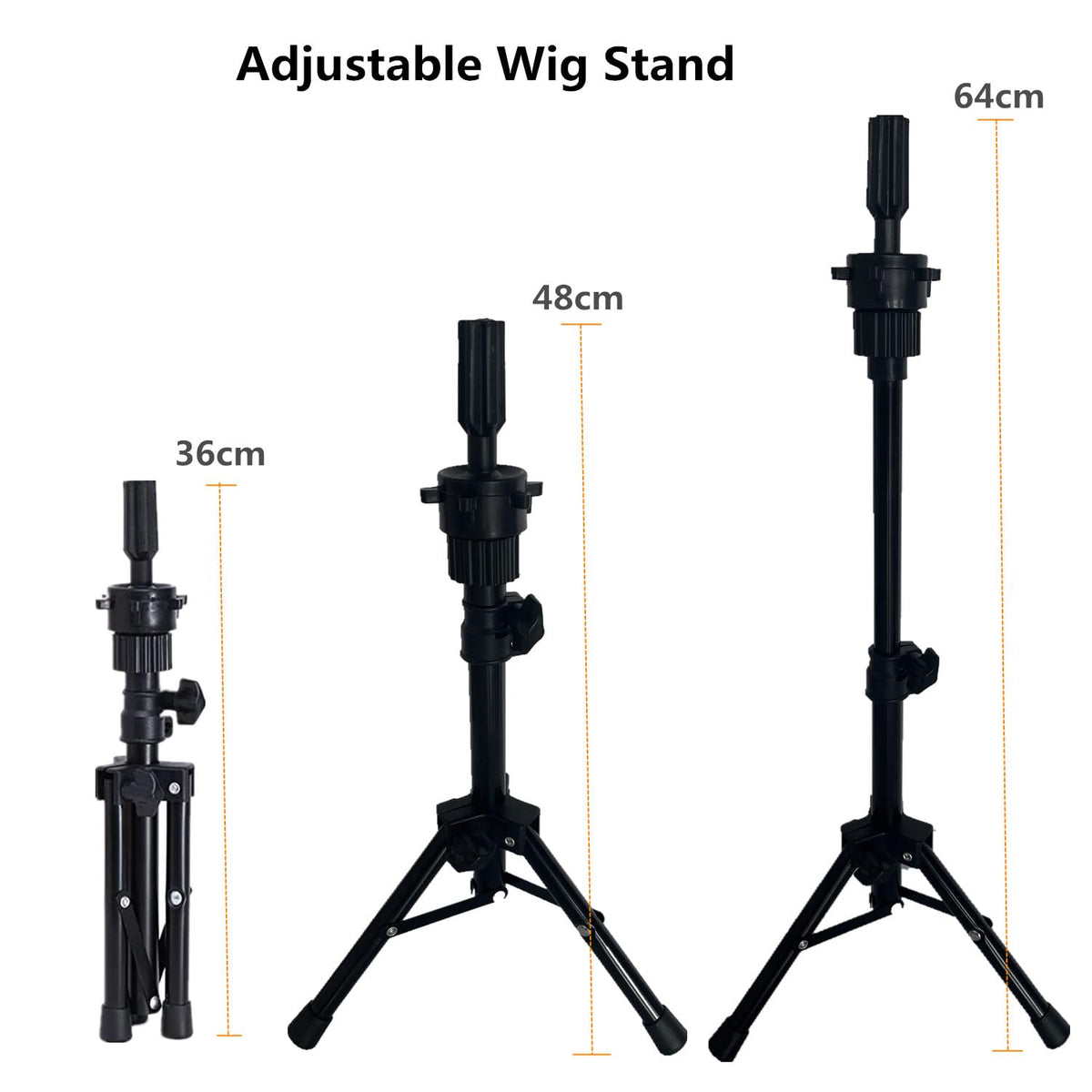 lucicass adjustable tilt stand rose supports versatile wig shaping