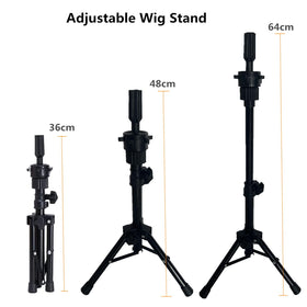 lucicass adjustable tilt stand rose supports versatile wig shaping