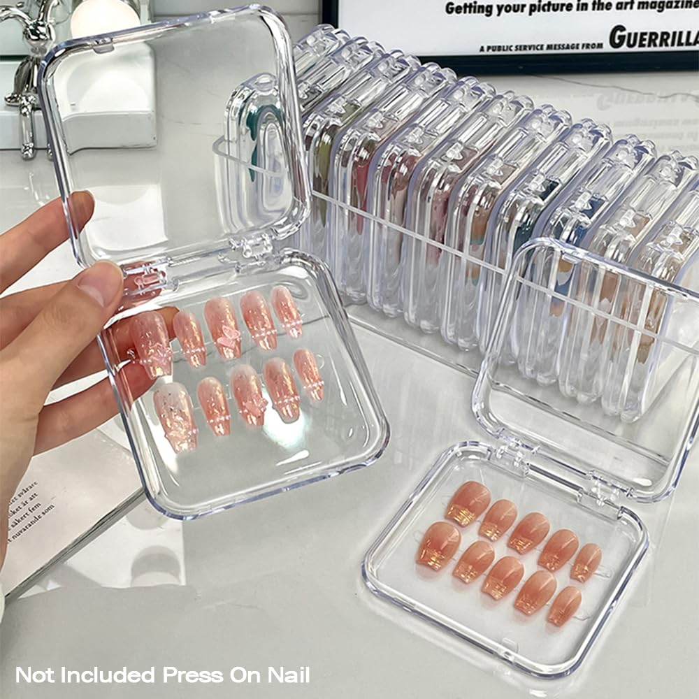 LUCKJUJU dust-free nail display helps you compare styles easily
