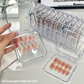 LUCKJUJU dust-free nail display helps you compare styles easily
