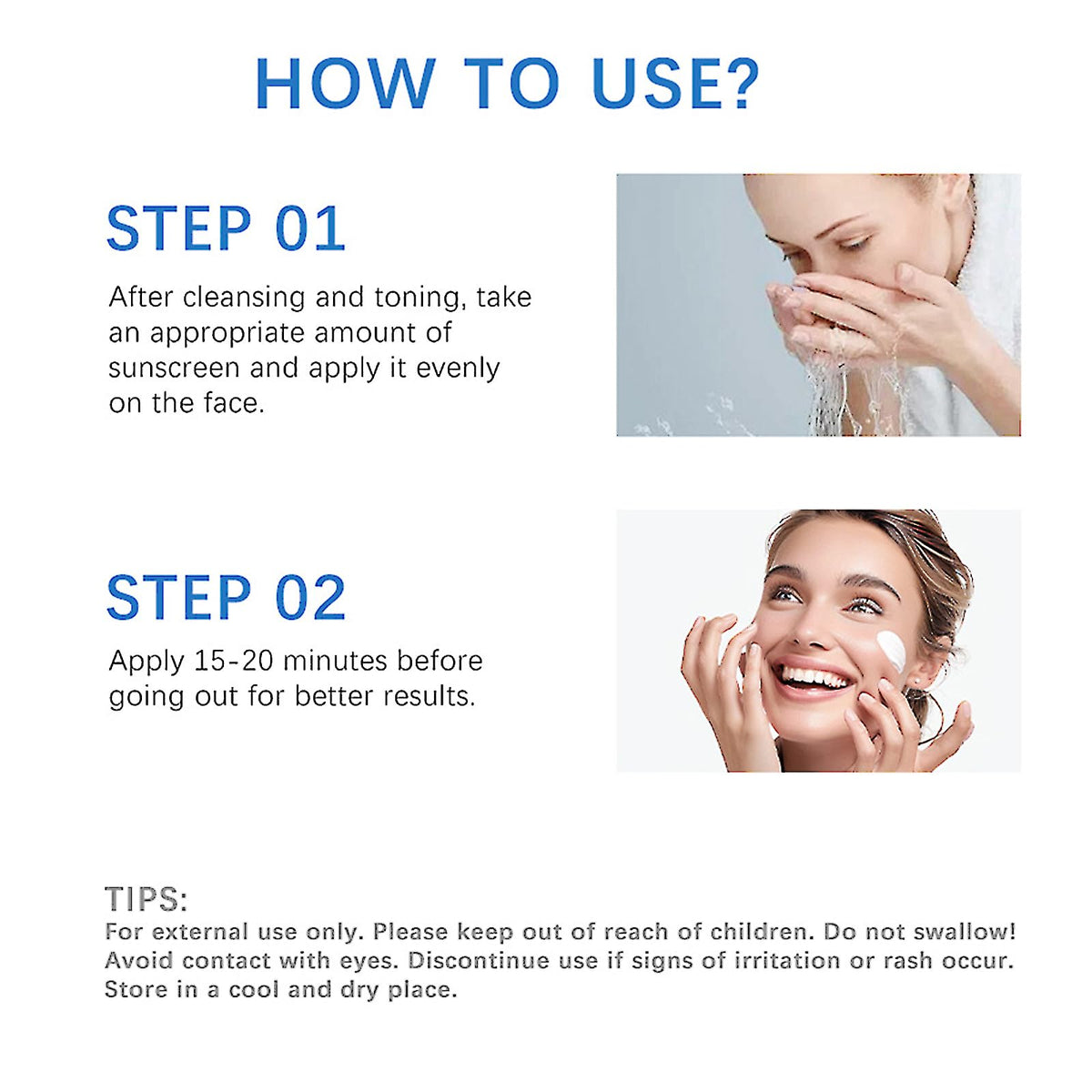LuckNest Centella Sunscreen is water-resistant and non-greasy for outdoor use.