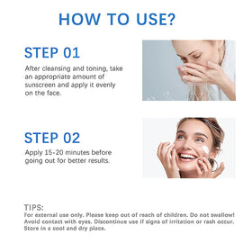 LuckNest Centella Sunscreen is water-resistant and non-greasy for outdoor use.