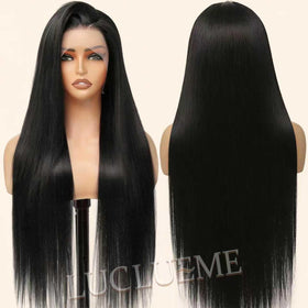 LUCLUEME 200-density wig adds full volume with light feel.