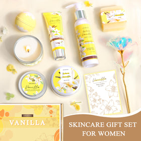 LUCOTIYA Vanilla Body Lotion provides lightweight moisture for soft, radiant skin.