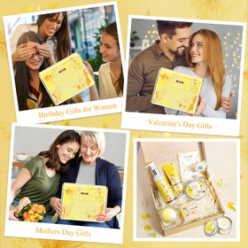 LUCOTIYA Gift Box with Vanilla set is ready for gifting.