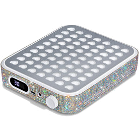 Ludysic Nail Dust Collector with brushless turbo motor captures dust during nail art