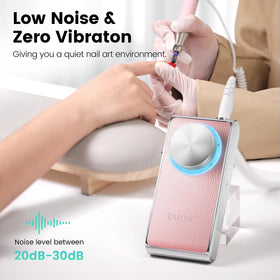 L'UGX compact portable design fits easily in a nail kit.