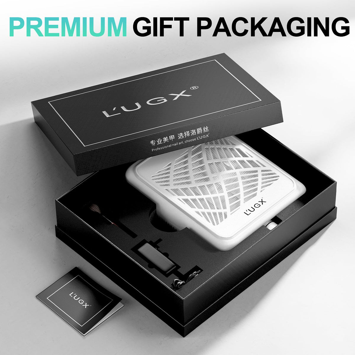 L'UGX compact design photo highlights portability for mobile salons