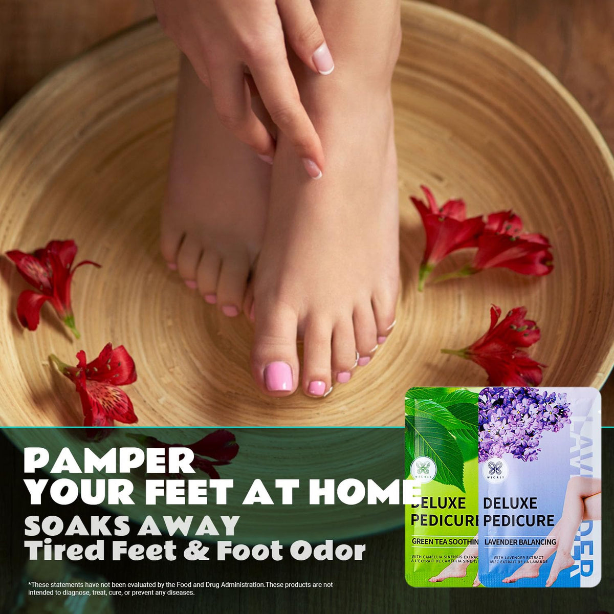 LUIFAC honey milk foot soak nourishing dry skin for softer feet