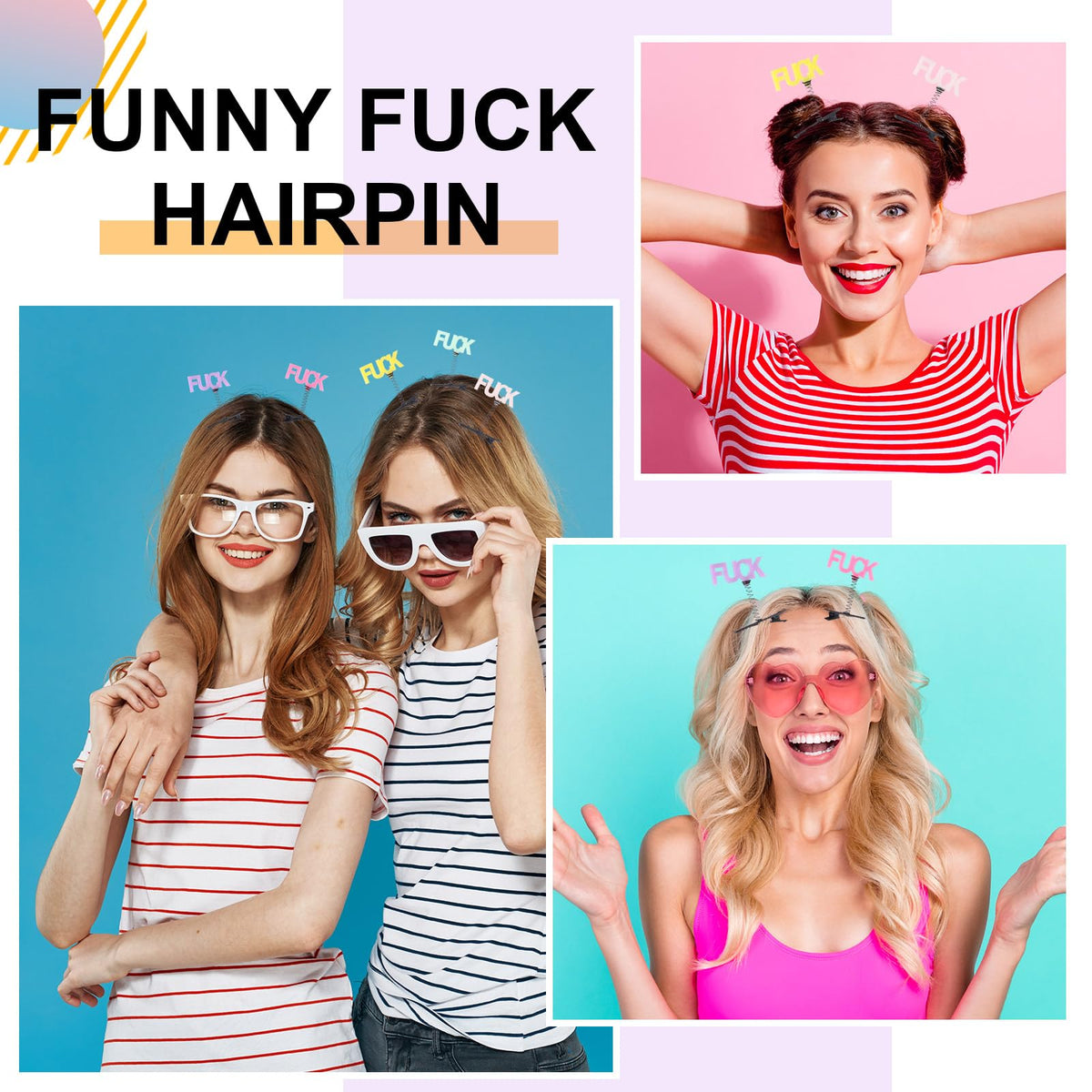 Luinabio colorful six-color pack for daily and event looks