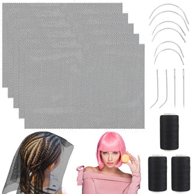 Luinabio hair net weaving mesh 26x18 inches for wig sewing and extensions