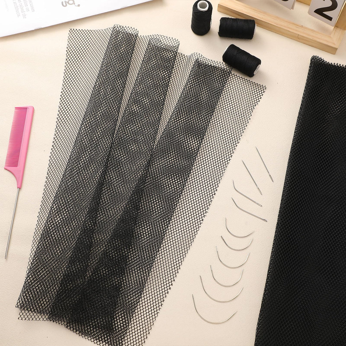 Luinabio I-shaped needles for smooth, secure seams