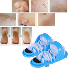 LUITON waterproof shower foot scrubber designed for in-shower use.