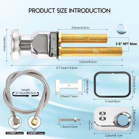 Professional-grade vacuum breaker kit for reliable backflow control.