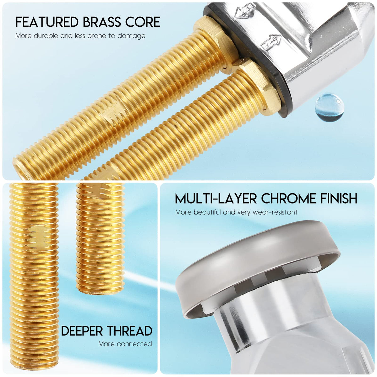 31-inch stainless steel pipe delivers durable, corrosion-resistant connections.