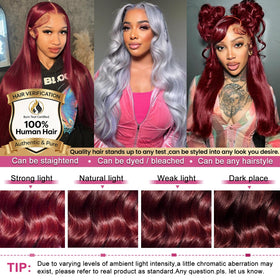 Lukymart pre-plucked baby hairs ready for smooth front shape.