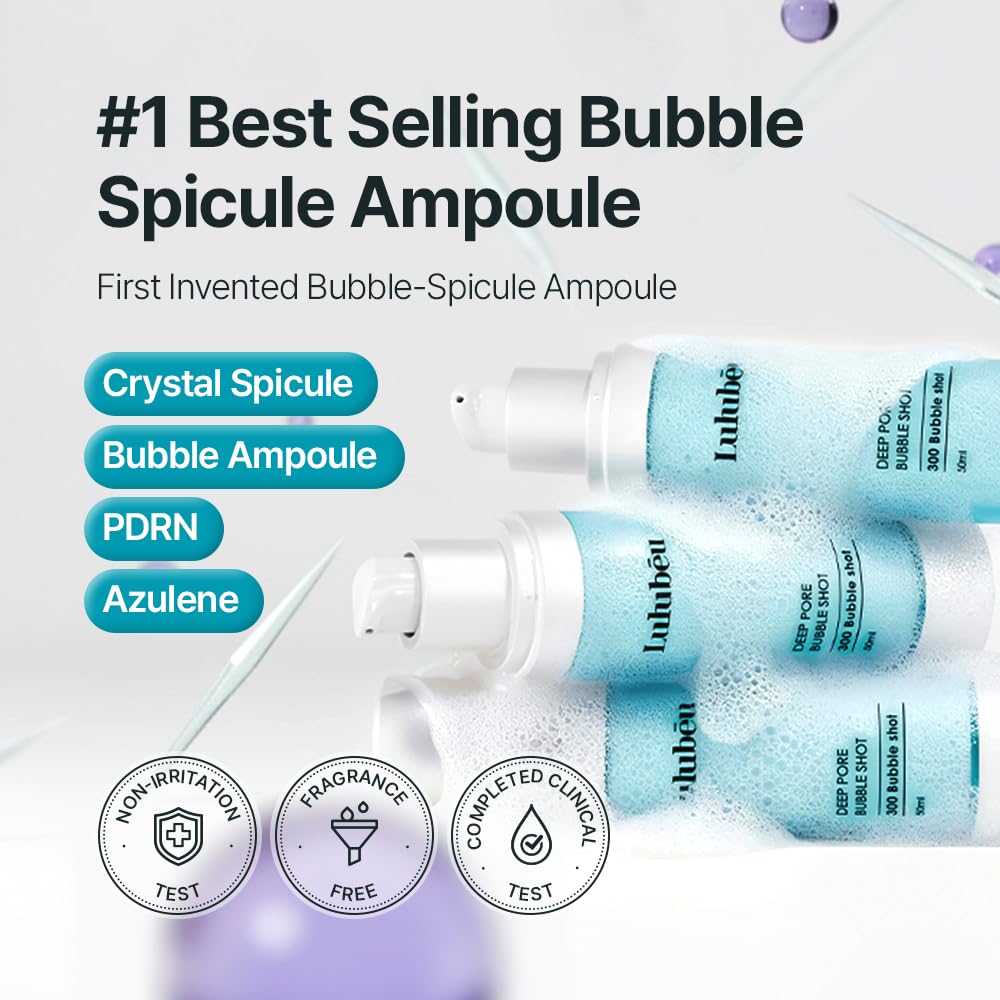 LULUBEU Low-pH formula closeup, gentle and skin-friendly care.