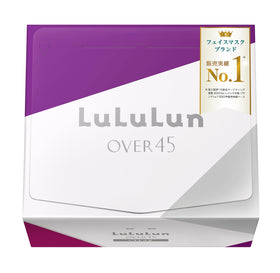 Lululun 32EA anti-aging mask with iris root boosts elasticity for mature skin.