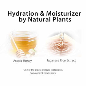 Lululun shiso leaf hydration mask pack conditioning moisture for smoother texture.