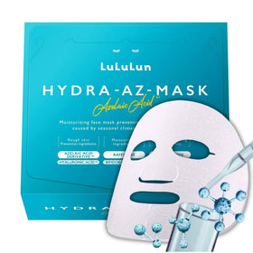 Lululun Skin Care Face Mask packaging promotes convenient daily hydration.