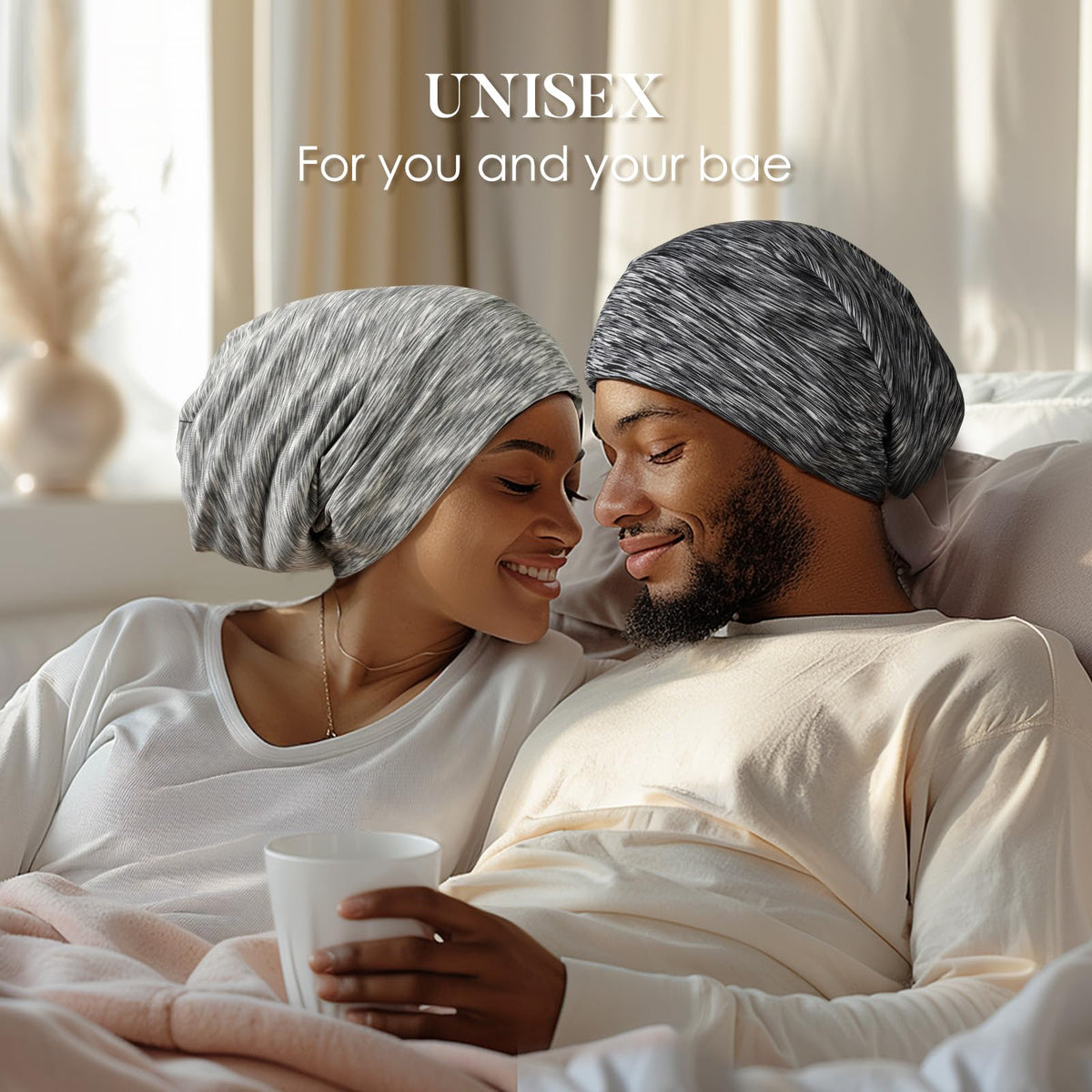 LULUSILK cpap-compatible-cap fits under CPAP while keeping hair protected.