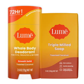 Lume 2.6 oz deodorant stick front view for all-day odor control.