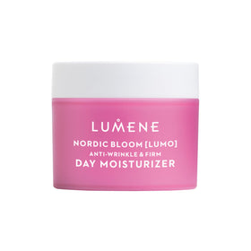 Lumene Nordic Bloom Lumo cream jar closeup showing rich hydration
