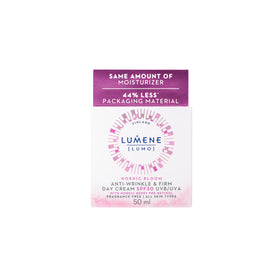 Lumene Nordic Bloom Lumo texture closeup highlighting fast absorption
