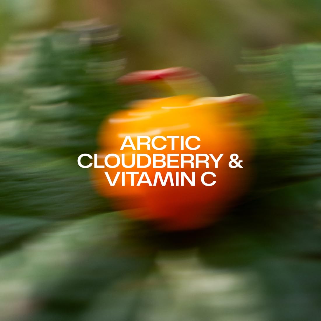 Lumene Nordic-C Valo Glow Boost Serum packaging emphasizing vegan ingredients.