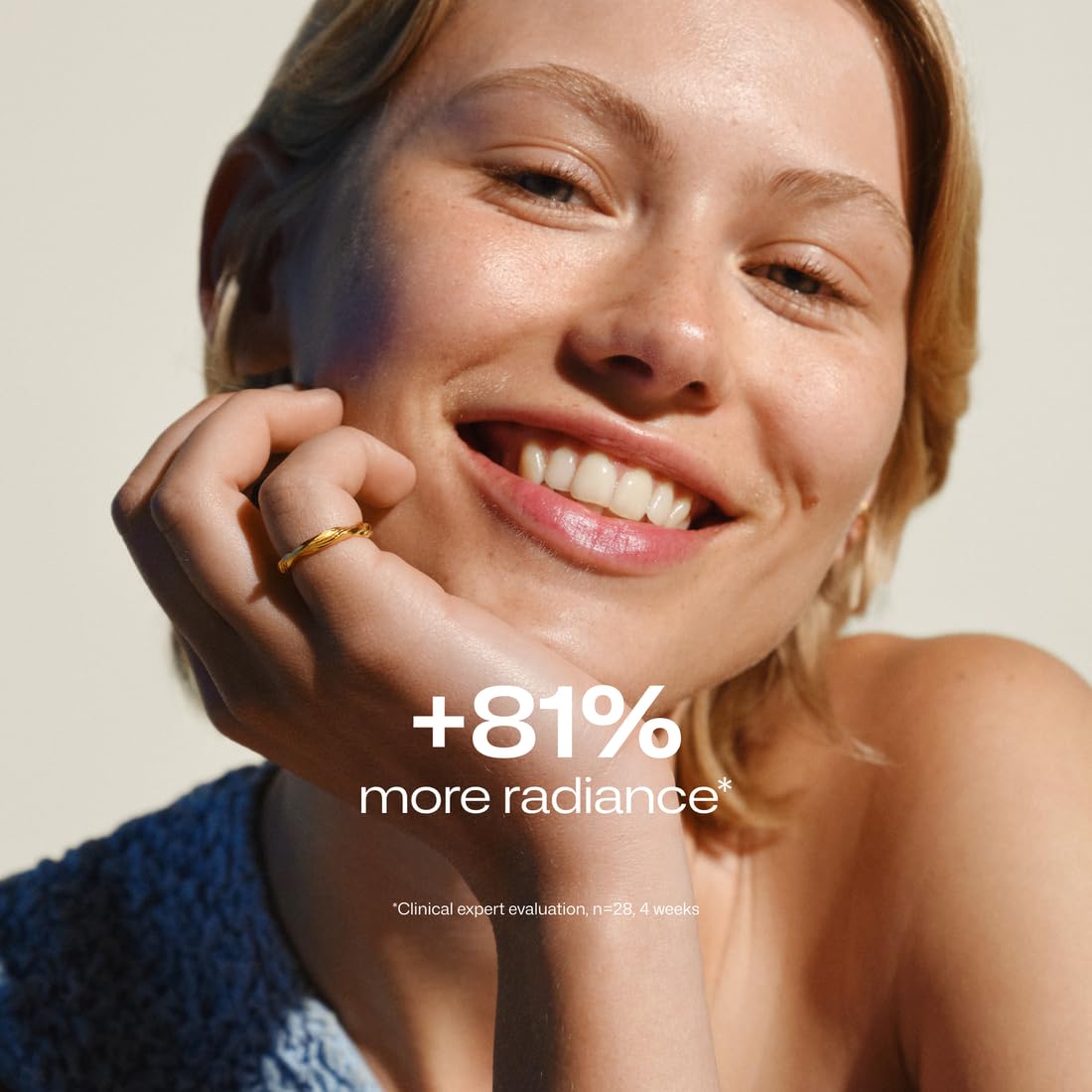 Silky texture of Lumene Glow Boost Serum for smooth application.