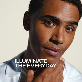 Lumene Nordic-C Valo vitamin C highlight suggesting brightness and even tone potential.