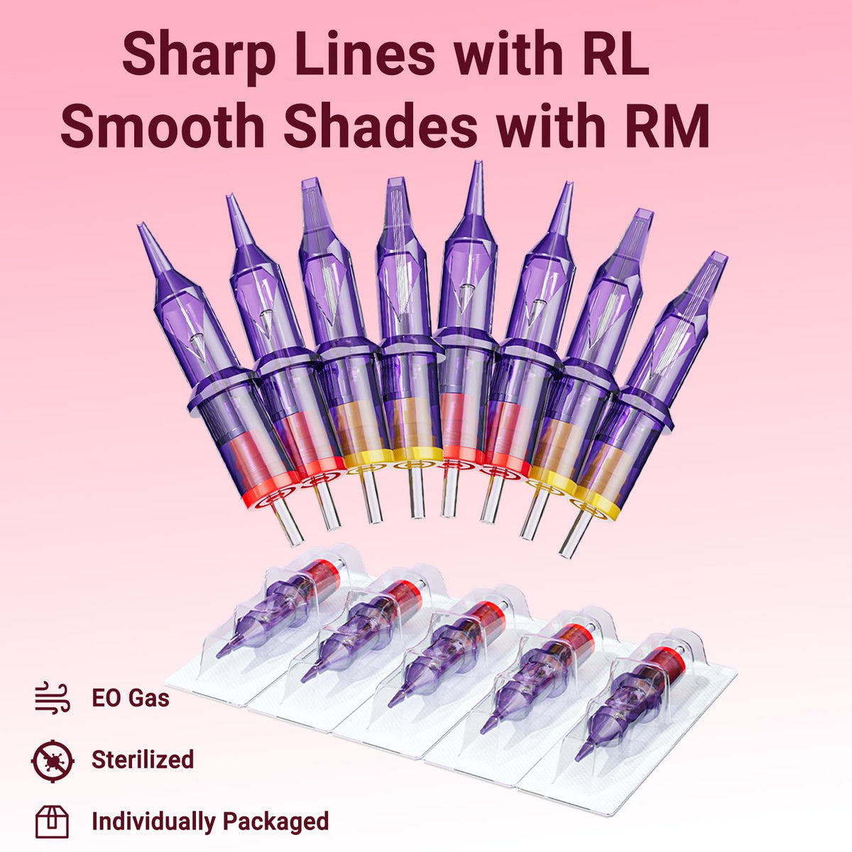 LumenTip seven-color ink set for vibrant tattoo options