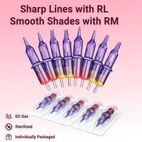 LumenTip seven-color ink set for vibrant tattoo options