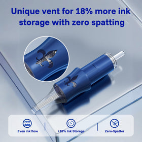 LumenTip easy-to-clean design and smooth internal structure simplify color changes